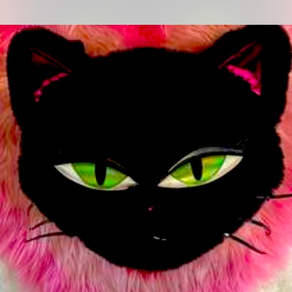 Dollskill faux fur oversized cat head shoulder bag new - Picture 1 of 1